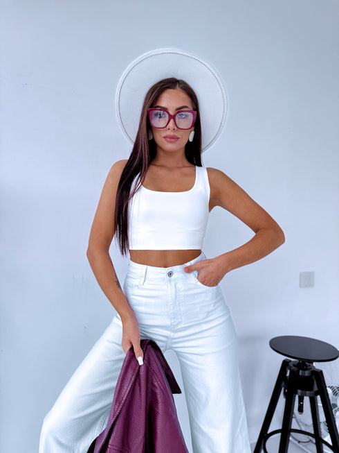 Crop tops "PUZZLE VD1591" - BALTS